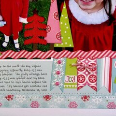 An Echo Park Happy Holidays Layout by Mendi Yoshikawa