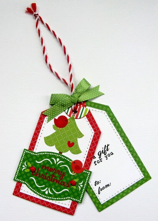 Doodlebug North Pole Christmas Tags by Mendi Yoshikawa