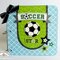 Doodlebug Goal! Soccer Mini Album by Mendi Yoshikawa