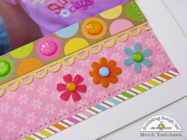 A Doodlebug Hello Sunshine Layout by Mendi Yoshikawa