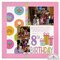 Doodlebug Fairy Tales Girls Birthday Layout by Mendi Yoshikawa