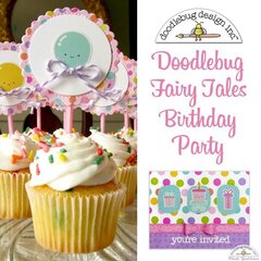 Doodlebug Fairy Tales Birthday Party Ideas by Mendi Yoshikawa