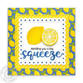 Sunny Studio Sending A Big Squeeze Lemon Card by Mendi Yoshikawa