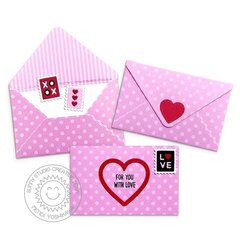 Sunny Studio Stamps Gift Card Envelopes by Mendi Yoshikawa