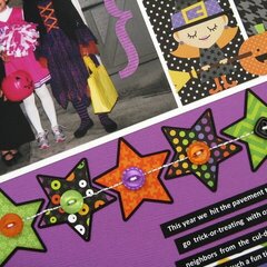 Doodlebug Halloween Parade Layout by Mendi Yoshikawa