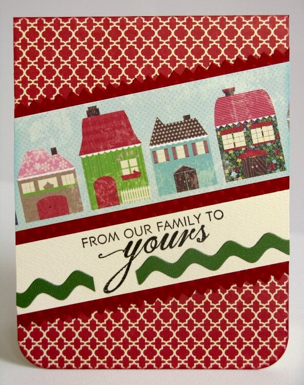 Jillibean Winter Tortellini &amp; Spinach Soup Christmas Card