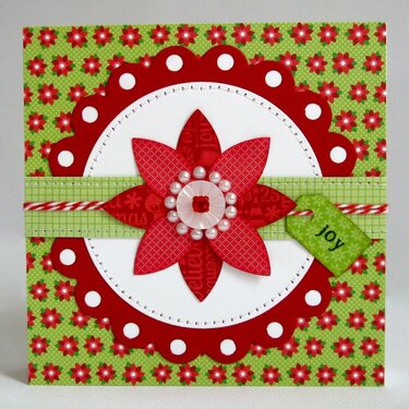 Doodlebug Home For The Holidays Card by Mendi Yoshikawa