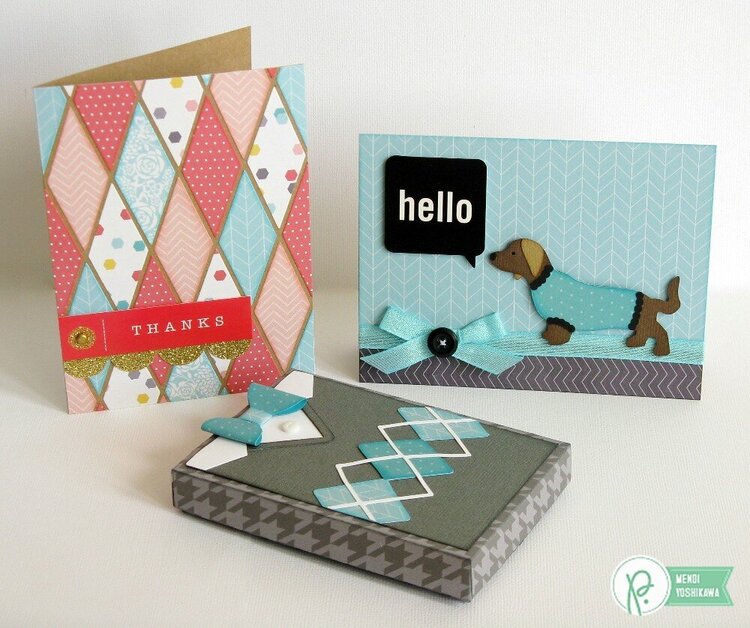 A Pebbles Inc. Home+Made Card Set by Mendi Yoshikawa