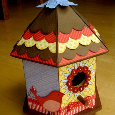 A My Mind's Eye Bird House by Mendi Yoshikawa