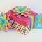 A Doodlebug Gift Box with Bow Tutorial by Mendi Yoshikawa