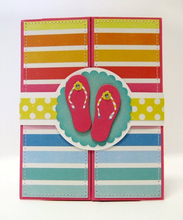 Echo Park I Love Sunshine Box Card by Mendi Yoshikawa