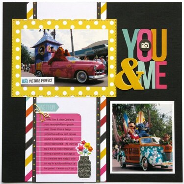 Simple Stories DIY Disney Layout by Mendi Yoshikawa