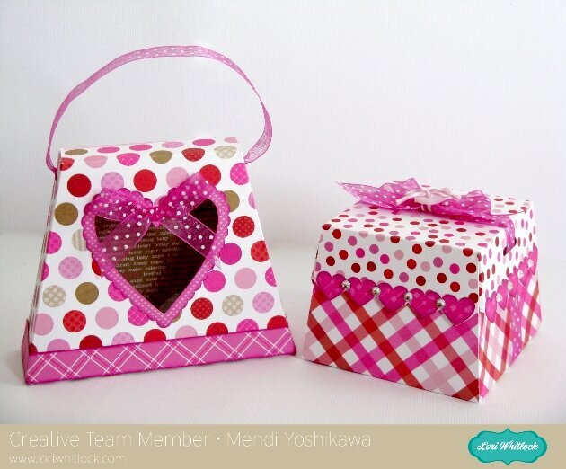 Doodlebug Valentine&#039;s Day Treat Box by Mendi Yoshikawa