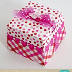 Doodlebug Valentine's Day Treat Box by Mendi Yoshikawa