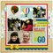 Echo Park Perfect Summer Hot Air Balloon Layout by Mendi Yoshikawa