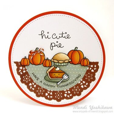 Lawn Fawn Thanksgiving Fall Cards by Mendi Yoshikawa