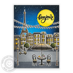 Sunny Studio Paris Afternoon Card by Mendi Yoshikawa