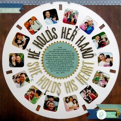 Pebbles Viewmaster Father's Day Layout by Mendi Yoshikawa