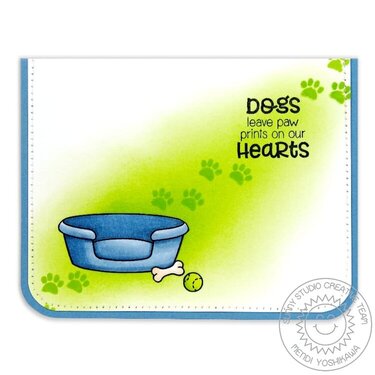 Sunny Studio Stamps Pet Sympathy Card by Mendi Yoshikawa