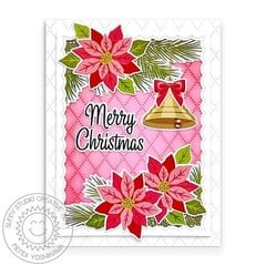 Sunny Studio Bells & Baubles Christmas Card by Mendi Yoshikawa