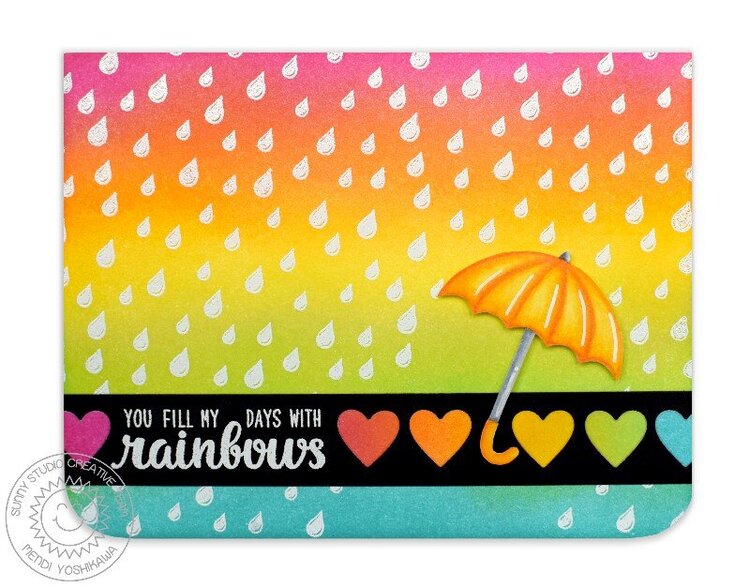 Sunny Studio Rain or Shine Card by Mendi Yoshikawa