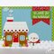 Doodlebug Santa Express Christmas Cards by Mendi Yoshikawa