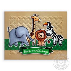 Sunny Studio Stamps Savanna Safari Card by Mendi Yoshikawa