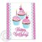 Sunny Studio Scrumptious Cupcakes Birthday Card by Mendi Yoshikawa