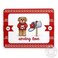 Sunny Studio Sending My Love Card by Mendi Yoshikawa