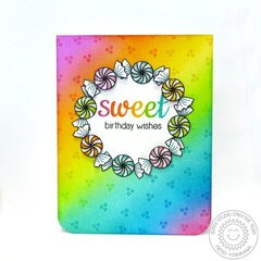 Sunny Studio Sweet Shoppe Card by Mendi Yoshikawa