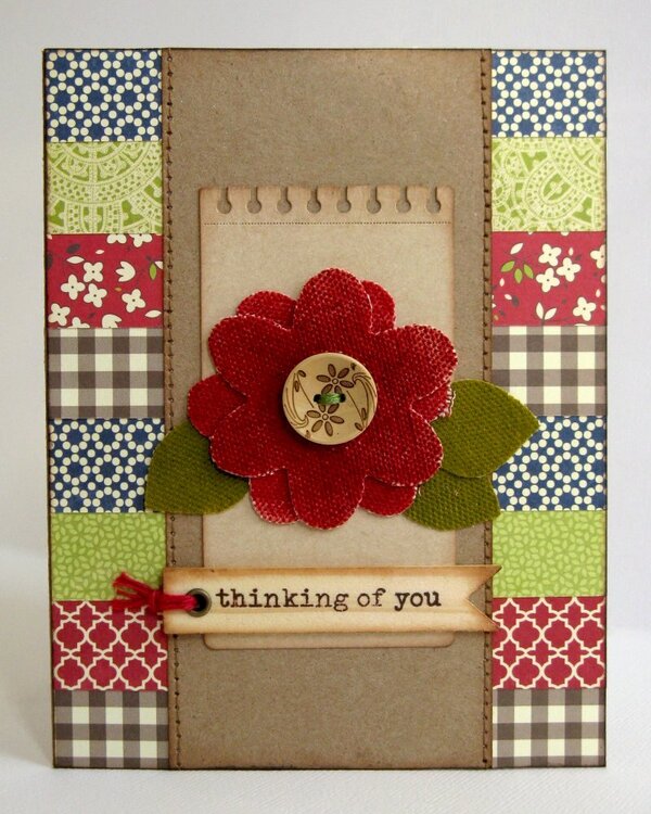 A Jillibean Soup Thinking of You Card by Mendi Yoshikawa