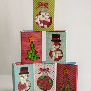 Christmas TicTac Wraps by Mendi Yoshikawa