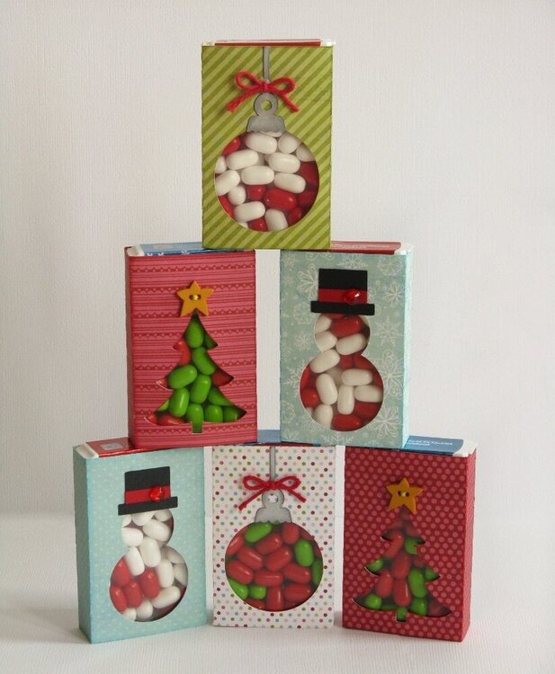 Christmas TicTac Wraps by Mendi Yoshikawa