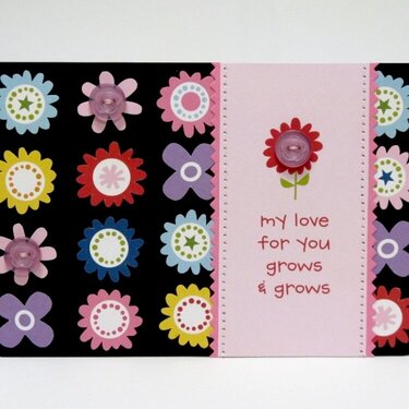 Bella Blvd Tiny Tots Love Grows Card by Mendi Yoshikawa