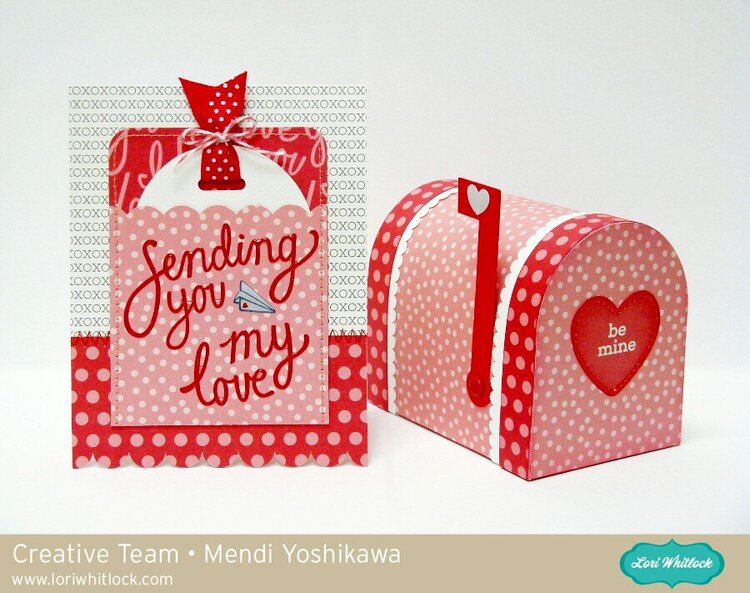 Pebbles We Go Together Mailbox &amp; Card by Mendi Yoshikawa