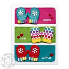 Sunny Studio Stamps Warm & Cozy Card by Mendi Yoshikawa