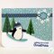 Pebbles Winter Wonderland Christmas Cards by Mendi Yoshikawa