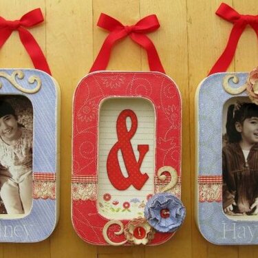 My Mind&#039;s Eye &quot;Penny Lane&quot; Picture Frame Trio