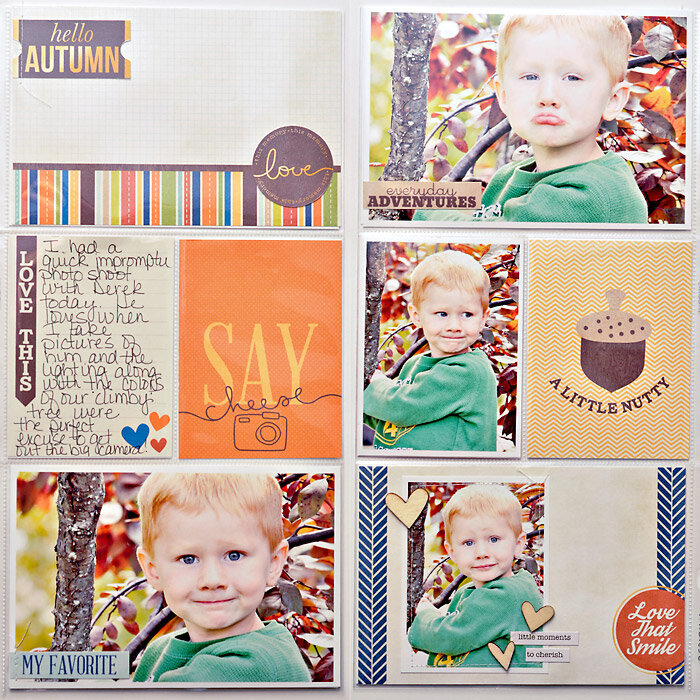 Project Life:  Fall Insert