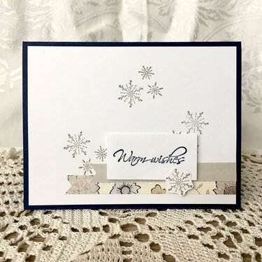 Warm Wishes | January 2019 Card Sketch #1