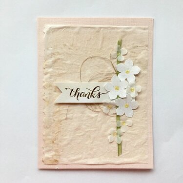 Vintage Style Thanks