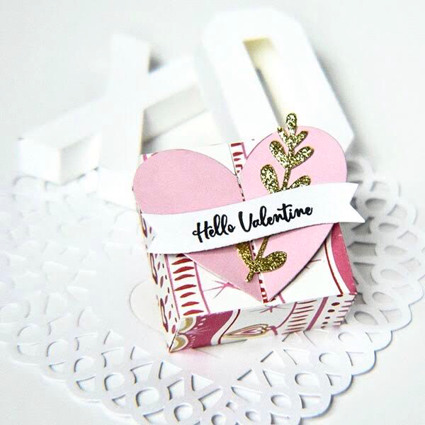 Hello Valentine Candy Box