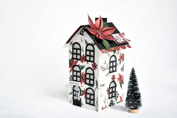 Christmas Market Paper House 2