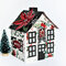 Christmas Market Paper House 1