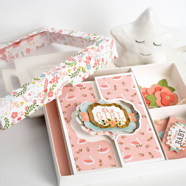 Baby Girl Stationery Set