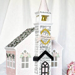 Echo Park Paper Wedding Day Paper Church Card Box