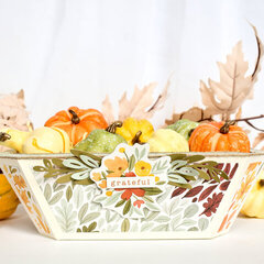 Carta Bella Grateful Basket Decor