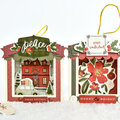 Hello Christmas Merry Box Ornaments