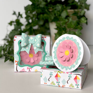 Spring Fling Enclosure Cards in Gift Box