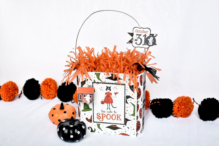 &quot;Too Cute to Spook&quot; Gift Bag